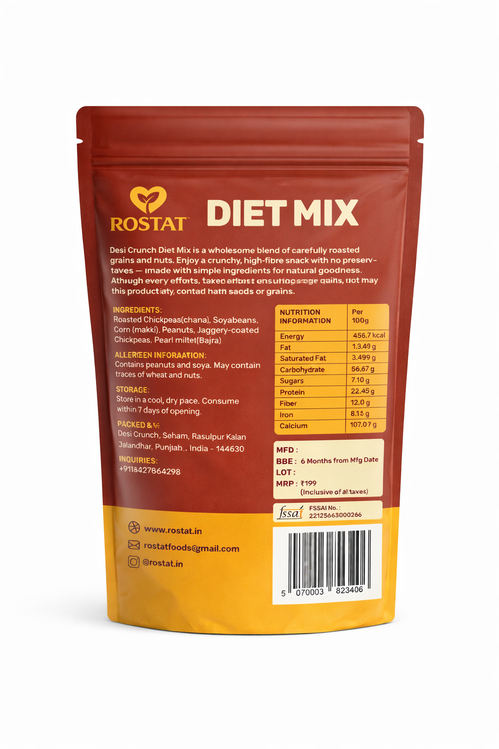 Rostat Diet Mix