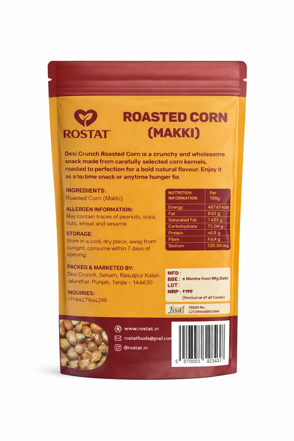 Rostat Crunchy Makki